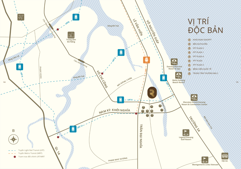 Vị trí căn hộ Regal Complex Đà Nẵng