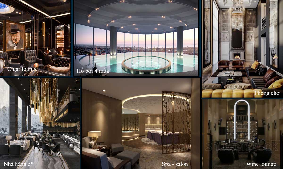 Hệ thống Tiện ích nội khu Dự án Căn Hộ Chung Cư ThaiGrand Casa Riva Đà Nẵng