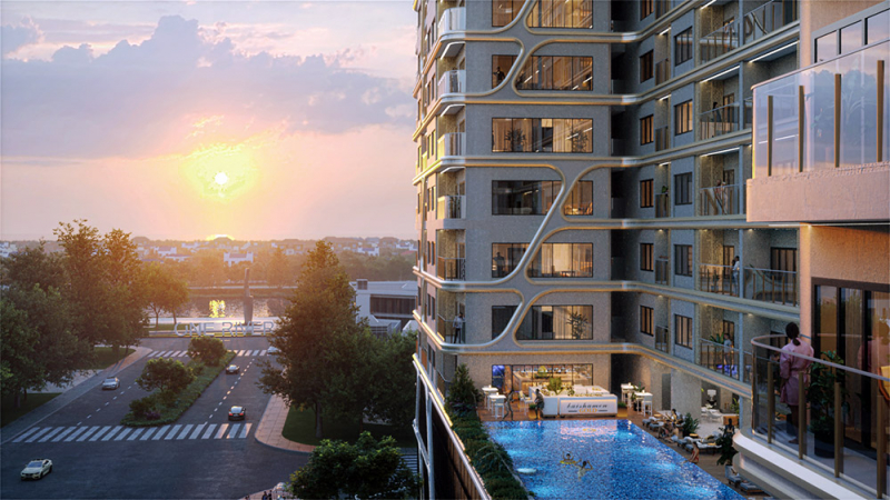 Hồ bơi căn hộ Regal Complex Đà Nẵng