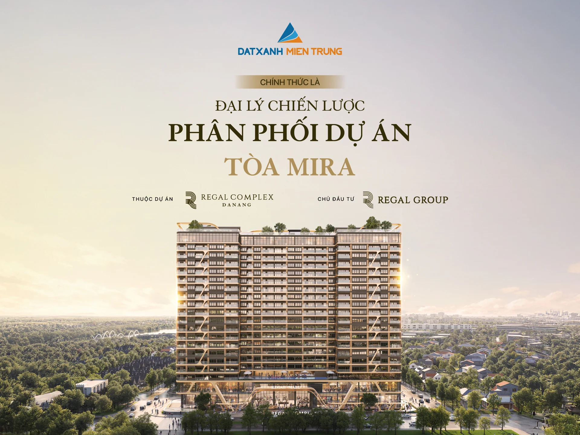 Đất Xanh Miền Trung hợp tác cùng Regal Group