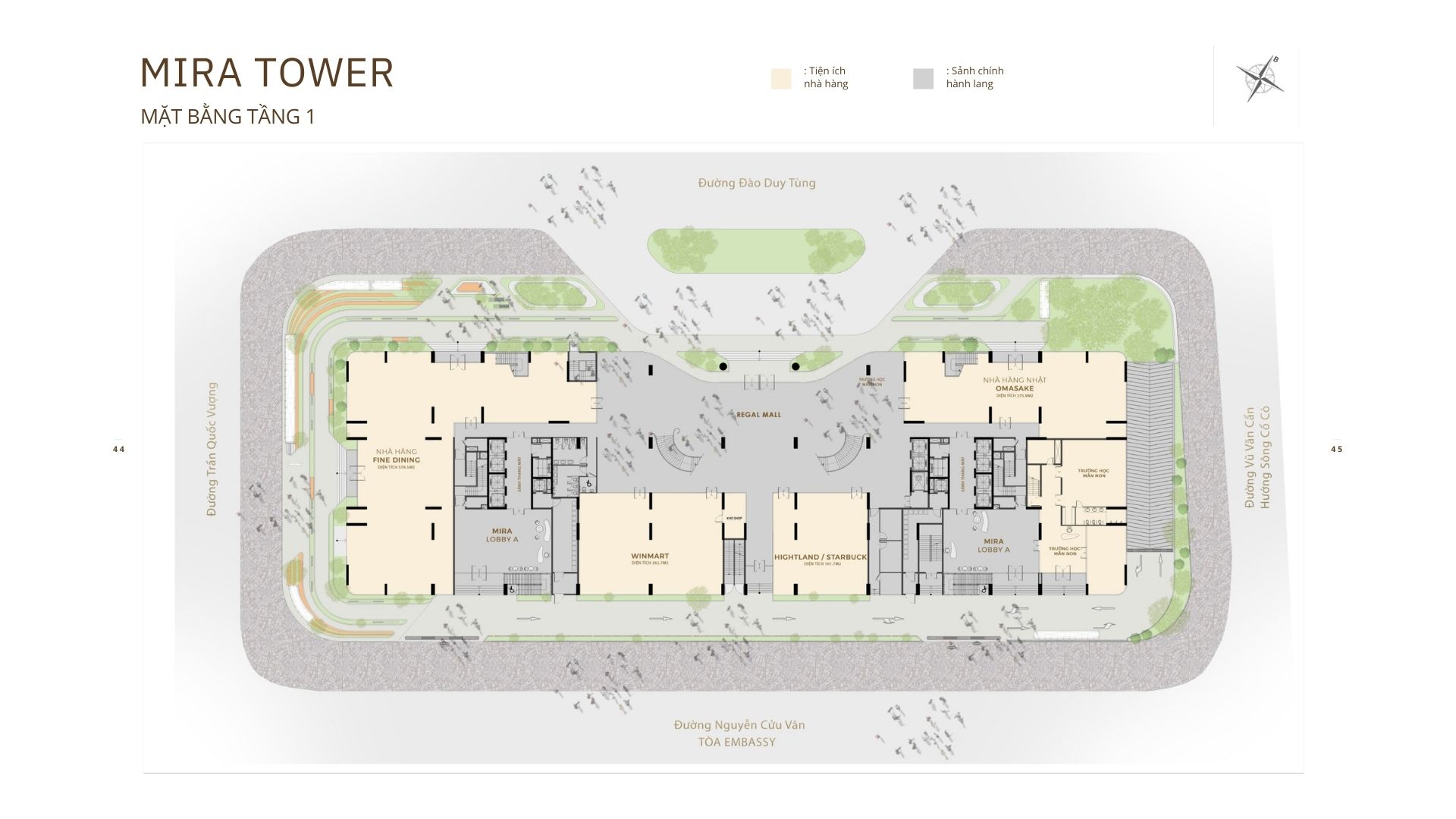 Khối đế thương mại Regal Mall