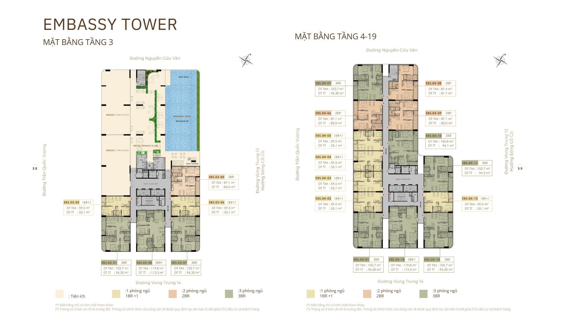 Mặt Bằng Tầng Regal Complex Đà Nẵng